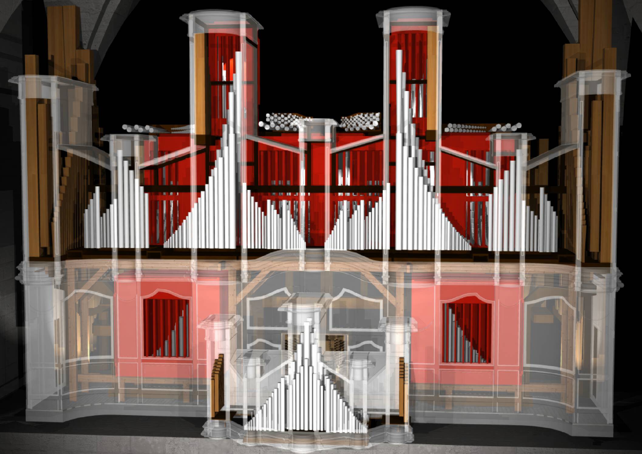 Dessin orgue HQ Dessin orgue HQ